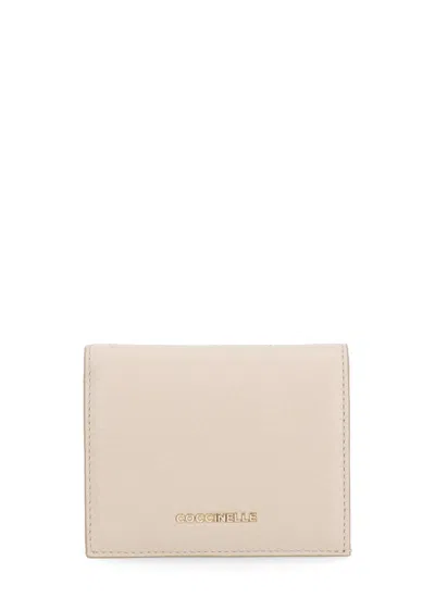 Coccinelle Leather Wallet In Pink