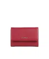 Shop Coccinelle Leather Wallet In Red