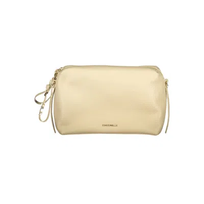 Coccinelle Leather Woman Women's Handbag In Sand
