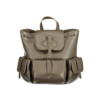 Coccinelle Leather Women's Backpack In Brown