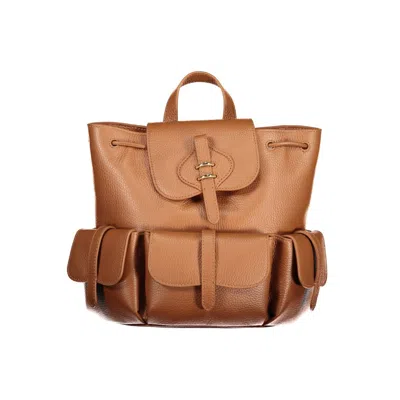 Coccinelle Leather Women's Backpack In Brown