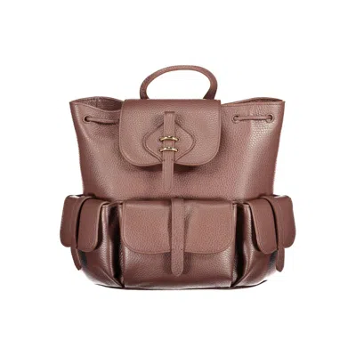 Coccinelle Leather Women's Backpack In Brown