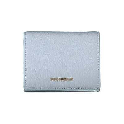 Coccinelle Leather Women's Wallet In Blue