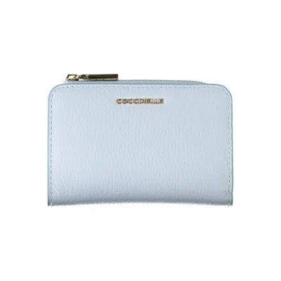 Coccinelle Light Blue Leather Wallet