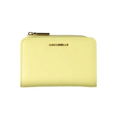 Coccinelle Leather Women's Wallet In Yellow