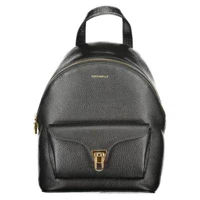 Coccinelle Leather Women Women's Backpack In Black