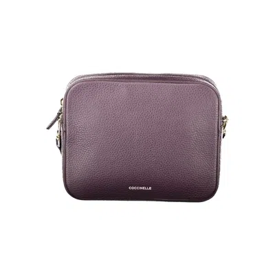 Coccinelle Leather Women Women's Bag In Purple