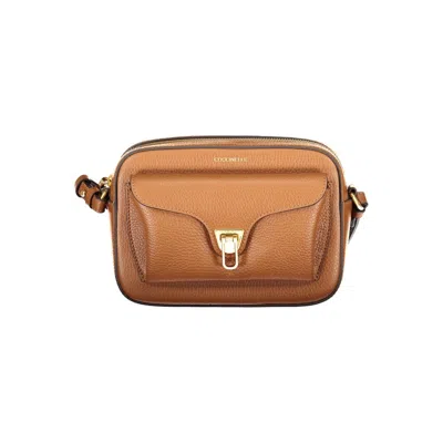 Coccinelle Leather Women Women's Handbag In Brown