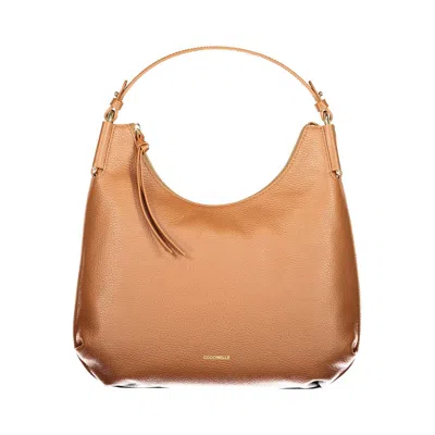 Coccinelle Leather Women Women's Handbag In Brown