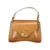 Coccinelle Brown Leather Women Handbag In Brown