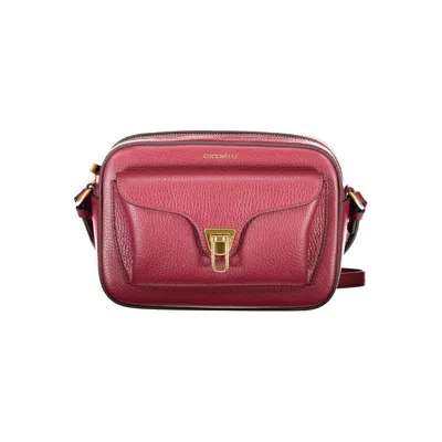 Coccinelle Leather Women Women's Handbag In Purple