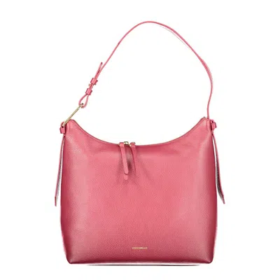 Coccinelle Leather Women Women's Handbag In Purple