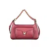 Coccinelle Leather Women Women's Handbag In Purple
