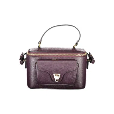 Coccinelle Leather Women Women's Handbag In Purple