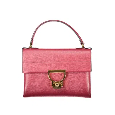 Coccinelle Leather Women Women's Handbag In Purple