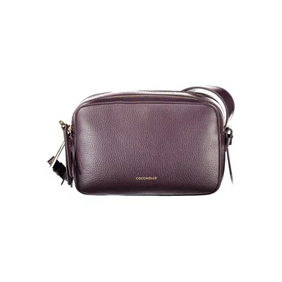 Coccinelle Leather Women Women's Handbag In Purple