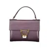 Coccinelle Leather Women Women's Handbag In Purple