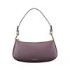 Coccinelle Leather Women Women's Handbag In Purple