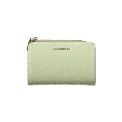 Coccinelle Leather Women Women's Wallet In Green
