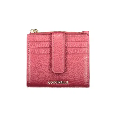 Coccinelle Leather Women Women's Wallet In Burgundy