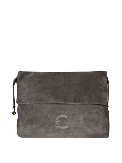 Coccinelle Lidia Suede Bim In Grey