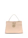 Coccinelle Lisbet Shoulder Bag In Nude