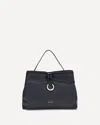 Coccinelle Leather Tote Bag In Black