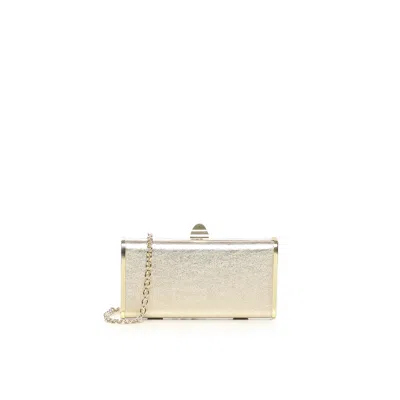 Coccinelle Liv Small Shoulder Bag In Gold