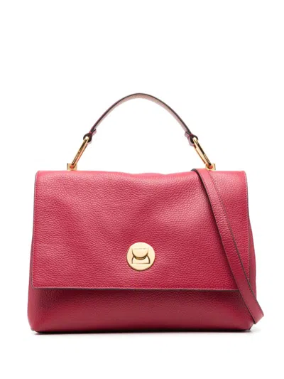 Coccinelle Liya Tote Bag In Red
