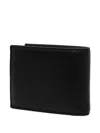 Coccinelle Logo-debossed Leather Wallet In Black