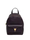 Coccinelle Logo-detail Top-handle Backpack In Purple