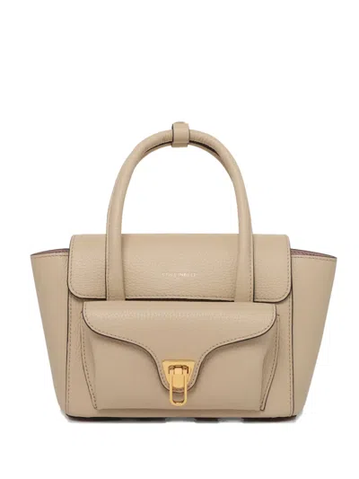 Coccinelle Logo-detail Tote Bag In Red