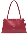 Coccinelle Logo-embossed Tote Bag In Red