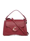 Coccinelle Red Leather Women Handbag In Red