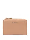 Coccinelle Logo Lettering Wallet In Brown