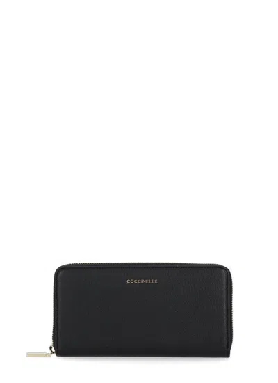 Coccinelle Wallet  Woman Color Black In 黑色