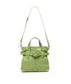 Coccinelle Bucket Bag With Buckle In Green