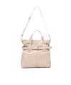 Coccinelle Bucket Bag With Buckle In Nude