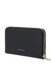 Coccinelle Logo-plaque Wallet In Blue