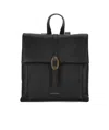 Coccinelle Logo Printed Dorian S Backpack In Black