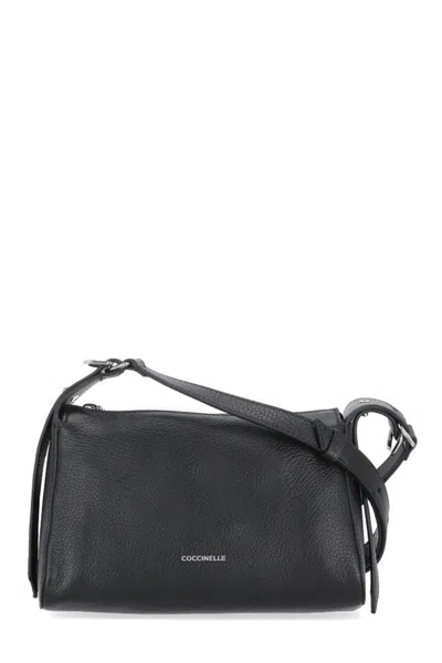 Coccinelle Leather Bag In Black