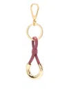 Coccinelle Loop-detail Keyring In Gold