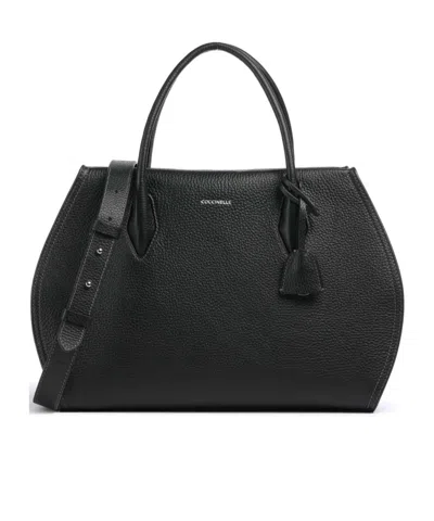 Coccinelle Lord Large Bag In Black