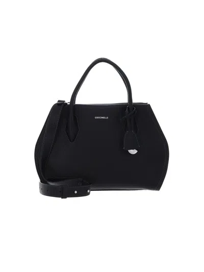 Coccinelle Lord Shoulder Bag In Black