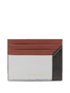 Coccinelle Loreen Leather Card Holder In Multi