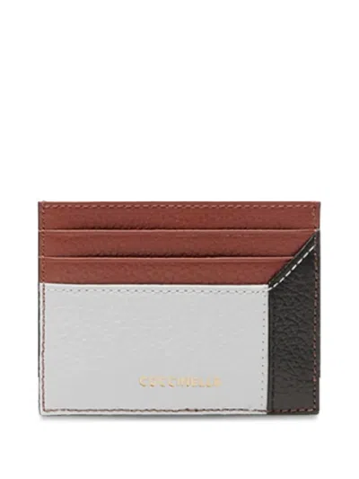 Coccinelle Loreen Leather Card Holder In Multi