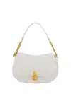 Coccinelle Magie Soft Mini Shoulder Bag In Brillant White