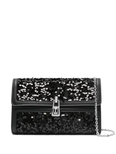 Coccinelle Magie 2nite Clutch Bag In Black