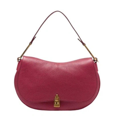 Coccinelle Magie Medium Shoulder Bag In Red