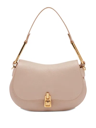 Coccinelle Magie S1 Shoulder Bag In Neutral